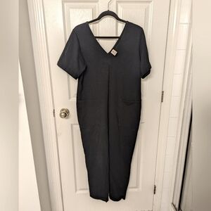 Smash + Tess Aria Romper Midnight Black Medium